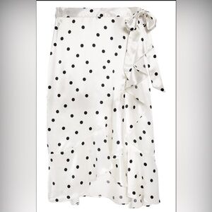 Topshop NWT Polka Dot Midi Skirt